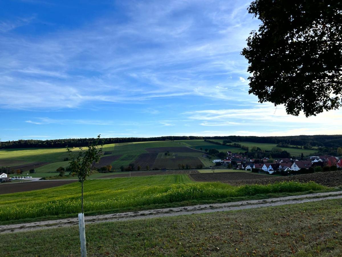 Ferienwohnung Im Usseltal - Zirben Spa - Monheimer Alb - Altmuehltal - Familie Geyer Daiting Monheim  Eksteriør billede