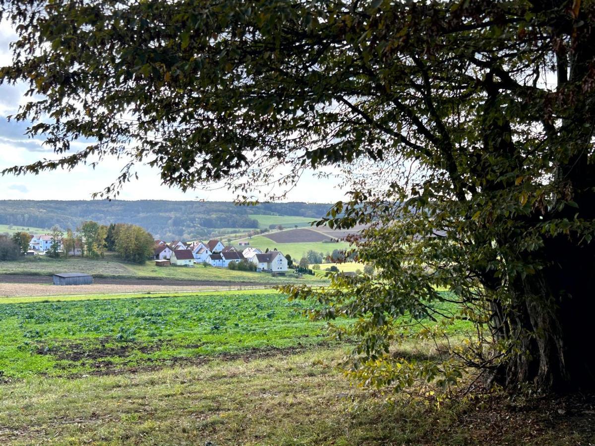 Ferienwohnung Im Usseltal - Zirben Spa - Monheimer Alb - Altmuehltal - Familie Geyer Daiting Monheim  Eksteriør billede